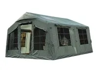 Cort de camping gonflabil de lux